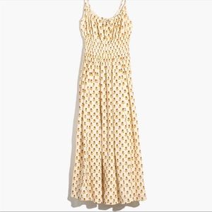 Madewell Sophia cami midi/maxi dress